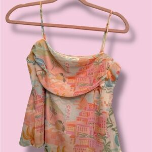 See You Monday Pastel Printed Camisole